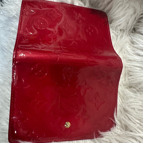 RARE Louis Vuitton Red Vernis Monogram Agenda PM Day Planner - Picture 4 of 5